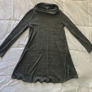 Ribbed sweater dress